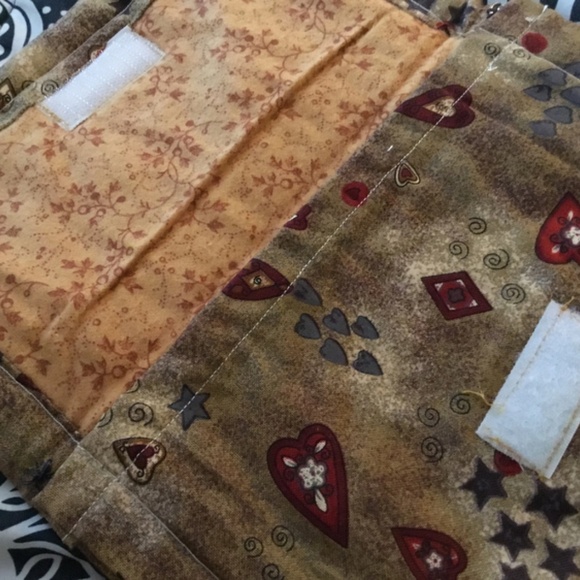 Fabric Stitched Velcro Handbags Purses Crossbody Bags Bundle - Picture 12 of 13